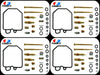 Honda CB900F Bol D'Or (1980-1982) - 4 x Parts Carburetor Repair Kit