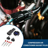 Buick Black / Blue Pins Compressor Air Conditioner Socket Plug