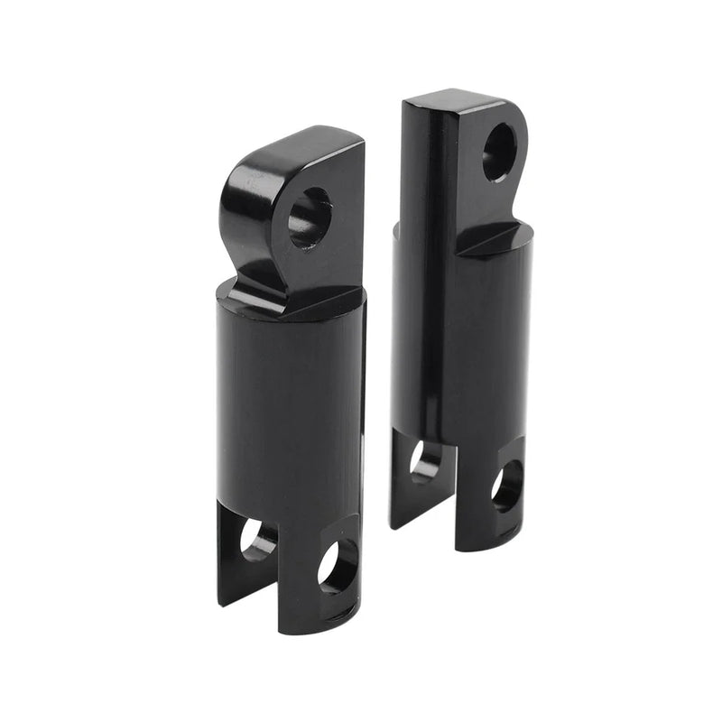 Harley Sportster, Softail, Dyna, Touring Male Mount Foot Peg Extensions