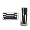 Ford Ranger Everest Foot Brake Gas Pedal Pad Covers (2016–2022)