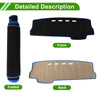 Suzuki Alto (2019-2022) Black Blue Trim Dashboard Cover 1 x Pc