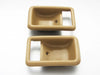 Toyota Corolla E70 KE70 (1979-1982) - Cream 2 x Interior Door Cup Bezels