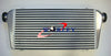 Car Model 600x300x76mm Front Mount Intercooler + 3" Piping + Black Hoses
