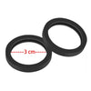 Gas Can Spout Gasket 3x0.5cm/1.18x0.19inch Black
