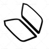 VW Amarok Front Headlight Covers Trim (2009-2022)