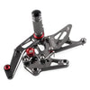 Suzuki Hayabusa GSX1300R (1999-2023) Grey Rearsets Footpegs Footrests