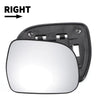 Toyota Hilux Right Side White Mirror Glass w/ Back (2004-2011)