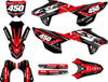 Honda CRF 450R (2021-2024) - Collide Style Decals Full Custom Graphic Kit