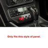 Maserati GranTurismo GC 2008-17 Dry Carbon Fiber AC Control Panel Cover Trim