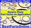 Universal O-Ring / 10pcs / Alternator Generator Red Silicone
