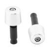 Universal Motorcycle 1in Handlebar Hand Grips & End Caps