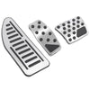 Jeep Compass Footrest Accelerator Brake Pedal Pads Covers (2017-2021)