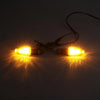 Mini 14 Motorcycle Clear LED Turn Signal Indicators (Universal)