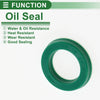Oil Seal 16x24x4mm TPU High Pressure Green 5 Pcs