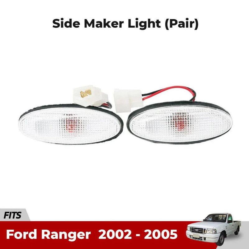 Side Marker Light Parking Lamp L+R Fits Ford Ranger Thunder Pickup 2002-05 D06