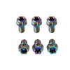 Bicycle Motorcycle 6pcs M6x20mm Titanium Torx Head Flange Screws