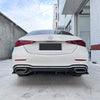 Benz C Class W206 Gloss Black Rear Bumper Diffuser Lip (2022-2024)