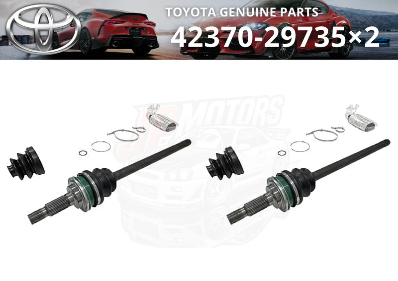 Toyota Supra GA70 Rear Drive Outboard Joint Shaft Assy ×2
