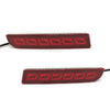 Mitsubishi Lancer LED Tail Brake Turn Light Rear Bumper Reflector (2008-2017)