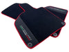 Lamborghini Huracan with Alcantara Leather & Red Trim Black Floor Mats