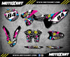 KTM 150 SX (2007-2010) Decals Custom Sticker Kit RUSH Style