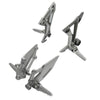 Kawasaki Ninja 300 Driver & Passenger Footpegs Footrests Bracket (2013-2017)