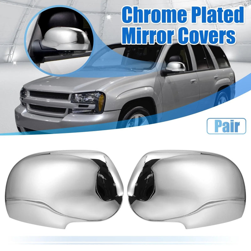 Chevrolet Trailblazer Pair Chrome Plated Full Mirror Cover (2002–2009)