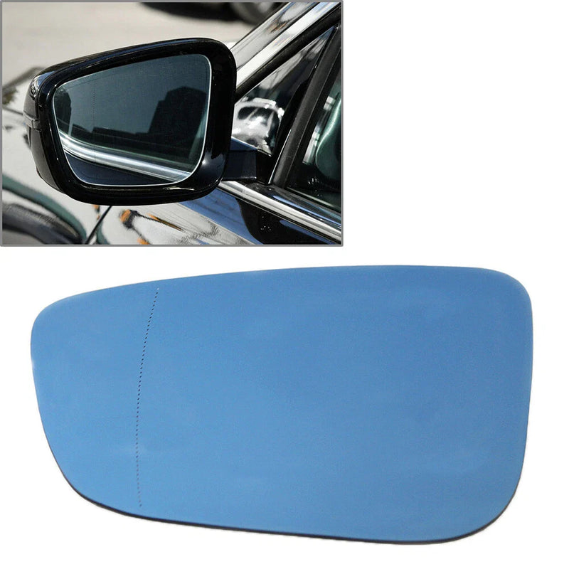 BMW 3 5 6 7 8 Series Blue Exterior Rearview Mirror Lens
