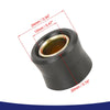 Car 12mm Rear Shock Absorber Cushion Rubber Ring Bushing 2 x Universal