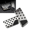 Jeep Wrangler Stainless Steel Gas Brake Pedal Covers (2007-2017)