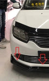 Renault Symbol (2013-2019) 3 Pcs Front Bumper Lip Splitter