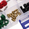 Premium 71Pcs Air Conditioning Tool Kit with AC Valve Core and Rubber Gaskets