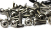 Kawasaki Ninja ZX-10R Inox carenatura bulloni parabrezza wellnut (2004-2005)