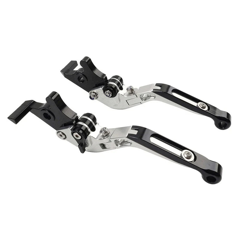 Yamaha TMAX500 TMAX530 CNC Folding Extendable Brake Clutch Levers (2001-2023)