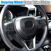Toyota Corolla 3 x Carbon Fiber Steering Wheel Cover Trim