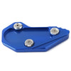 BMW R1200R R1200RS Blue Kickstand Side Stand Extension Pad (2015-2016)