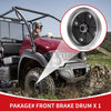 Kawasaki KAF620 KAF950 Mule Front Wheel Brake Drum Hub (1993–2001)