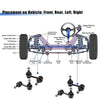 Honda Civic 4x Front Rear Sway Bar Link Kit (2006-2011)