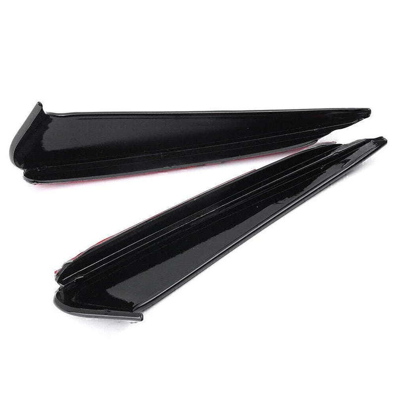 Benz W205 C-Class Rear Bumper Spoiler Canard Cover Trim (2015-2021)