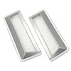 Car Universal Silver Car Air Flow Hood Scoop Vent Cover