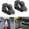 Car ATV RV 1.18"-1.42" Diameter Rubber Quick Fastener Mounting Clamp
