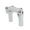 Harley Dyna, Road Glide Chrome 3.5" Handlebar Riser & Top Clamp (2006-2023)