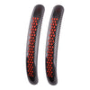 Car Red Carbon Fiber Universal Steering Wheel Booster Cover