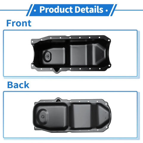 Chevrolet C1500 Engine Oil Pan (1991-1999)