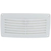 Boat / Caravan / Camper White Plastic Tapered Edge Louvre Vent 203x103x18mm