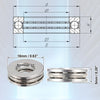Make Model 4pcs 8x16x5mm F8-16M Car Thrust Ball Bearing