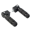 Electric Motor Bicycle 8mm Universal Folding Footpegs