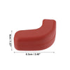 Jeep Wrangler JK JL (2007-2023) Red Front Bumper Tow Hook Cover