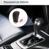 Toyota Corolla 2009-2013 Pebbled Black Red Gear Shift Knob Cover