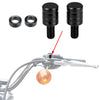 Motorcycle 2 x M8x1.25 Mirror Caps Screws